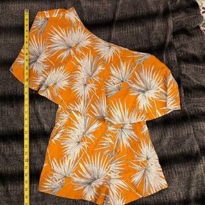 Runaway Floral One-Shoulder Romper